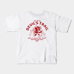 Devil in vintage style Kids T-Shirt